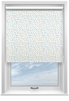 Spring Awakening, Powder Blue - Roller Blind